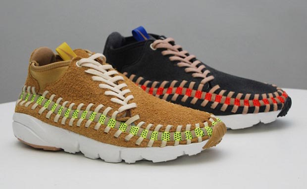 Nike Footscape Woven Chukka Knit "Flat Gold" & "Night Stadium"