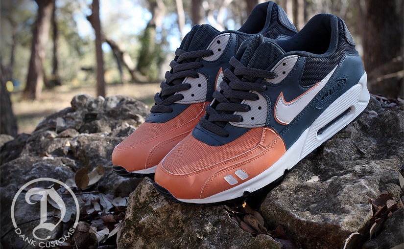 Nike Gel Max 90 "Salmon Toe" Custom