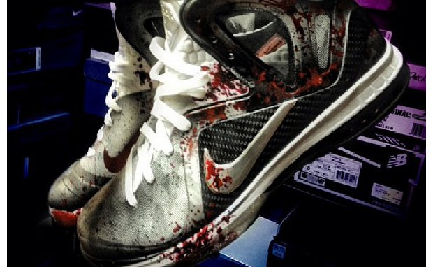 Nike LeBron 9 PS Elite "American Psycho" Custom