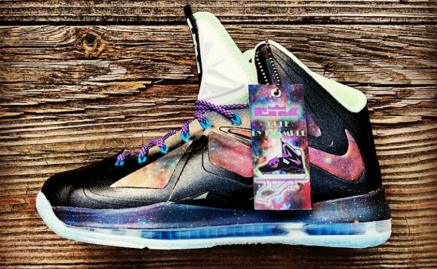 Nike LeBron X "King of Galaxy" Custom