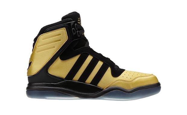 adidas Tech Street Mid ?Metallic Gold?