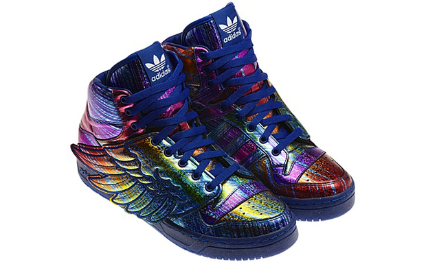 Jeremy Scott x adidas Wings "Rainbow Hologram"