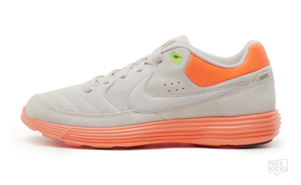 Nike Lunar Gato Gamma Grey/Gamma Grey-Total Crimson