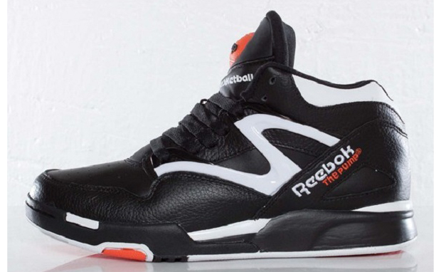 Reebok Omni Pump Lite Black/White-Varsity Orange