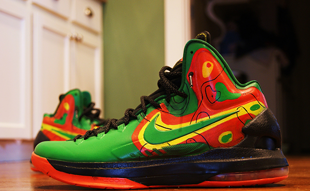 Nike KD V "Weatherman" Custom