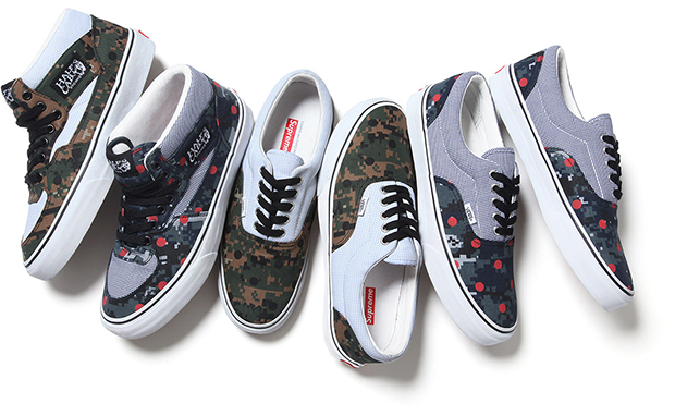 Supreme x COMME des GARCONS SHIRT x Vans