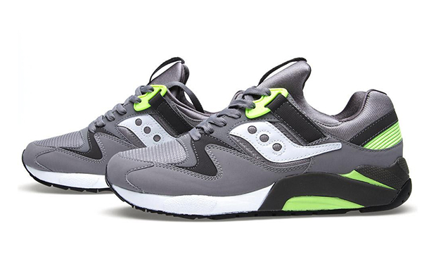 Saucony Grid 9000 Grey/Citron