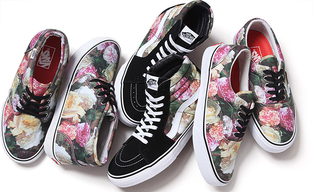 Supreme x Vans "Floral" Collection