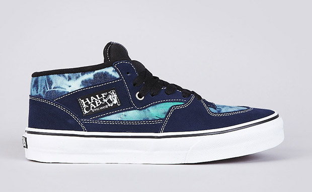 Vans Half Cab "Tie Dye" Navy