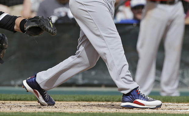 Jimmy Rollins Wears Air Jordan 12 "World Baseball Classic" Away PE Cleats