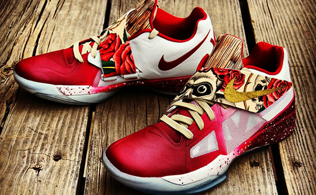 Nike Zoom KD IV "Before He Rose" Custom