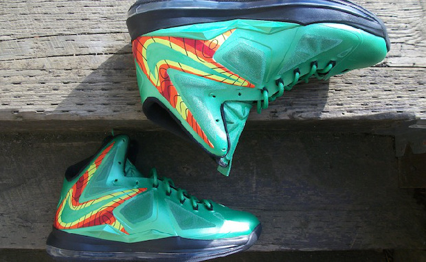 Nike LeBron X "Weatherman" Custom