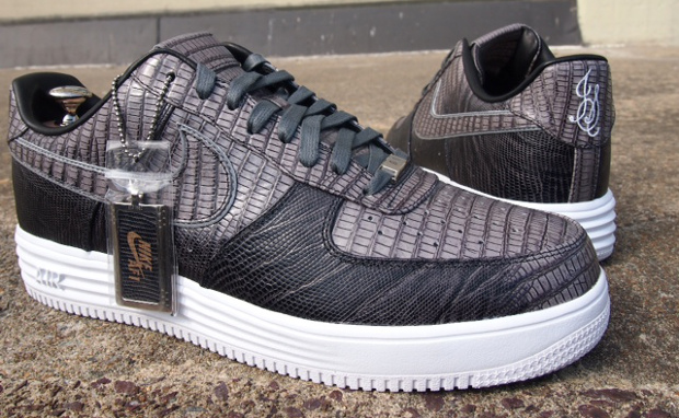 Nike Lunar Force 1 Bespoke "Lizard Skin" by SLOVADON