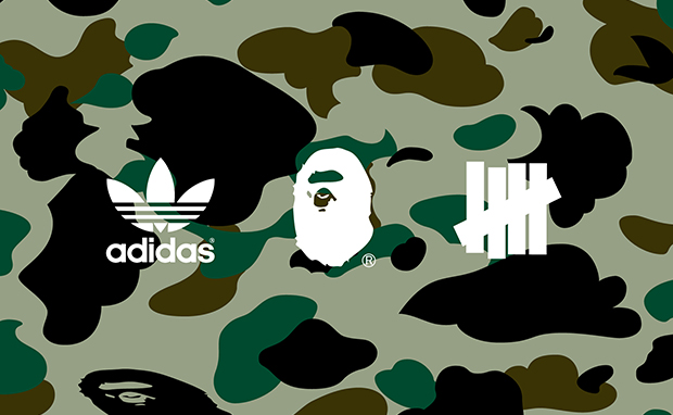 UNDFTD x A Bathing Ape x adidas