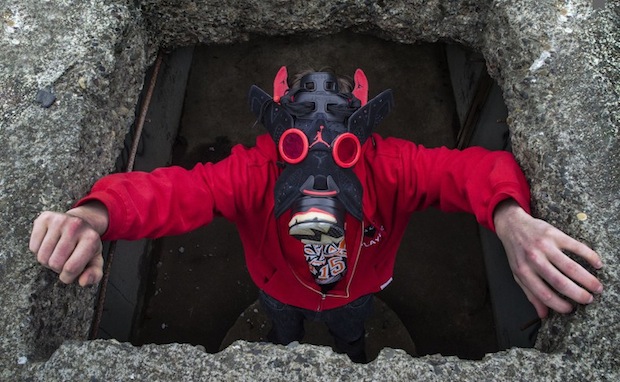 Air Jordan VI (6) "Black Infrared" Gas Mask by Freehand Profit