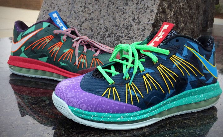 Nike Air Max LeBron X Low What the MVP Custom