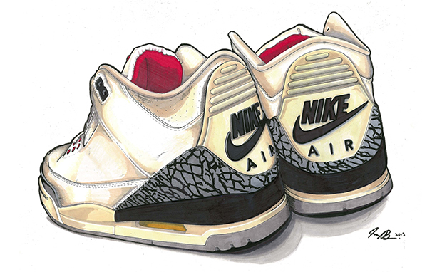 Air Jordan Art by Greg Bellamy