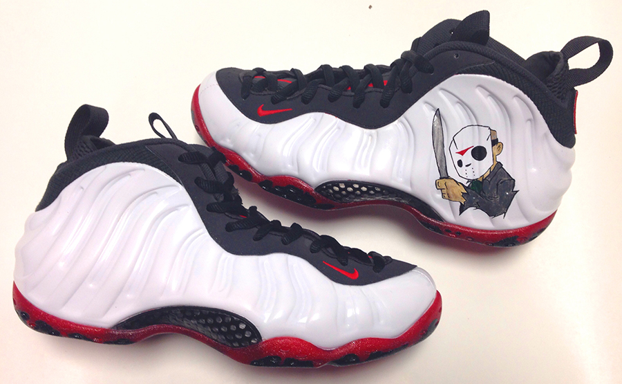 Nike Air Foamposite One Friday the 13th Custom