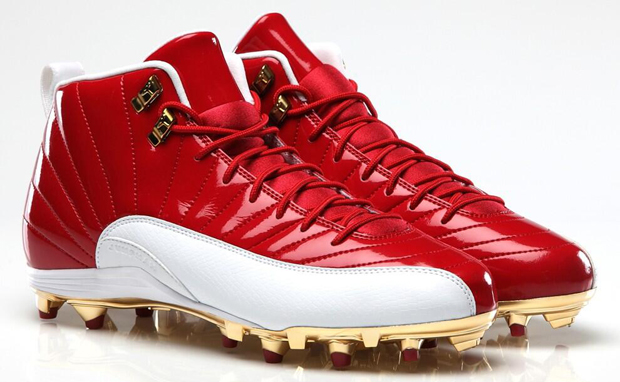 Air Jordan 12 Michael Crabtree PE Cleat