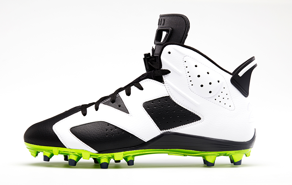 Air Jordan 6 Cleats for Earl Thomas