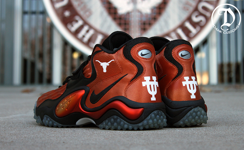 Nike Air Zoom Turf Jet 97 Longhorns Inspired Custom