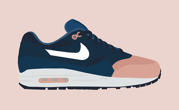 Ronnie Fieg x Nike Air Max 1 Illustrations by The Lime Bath