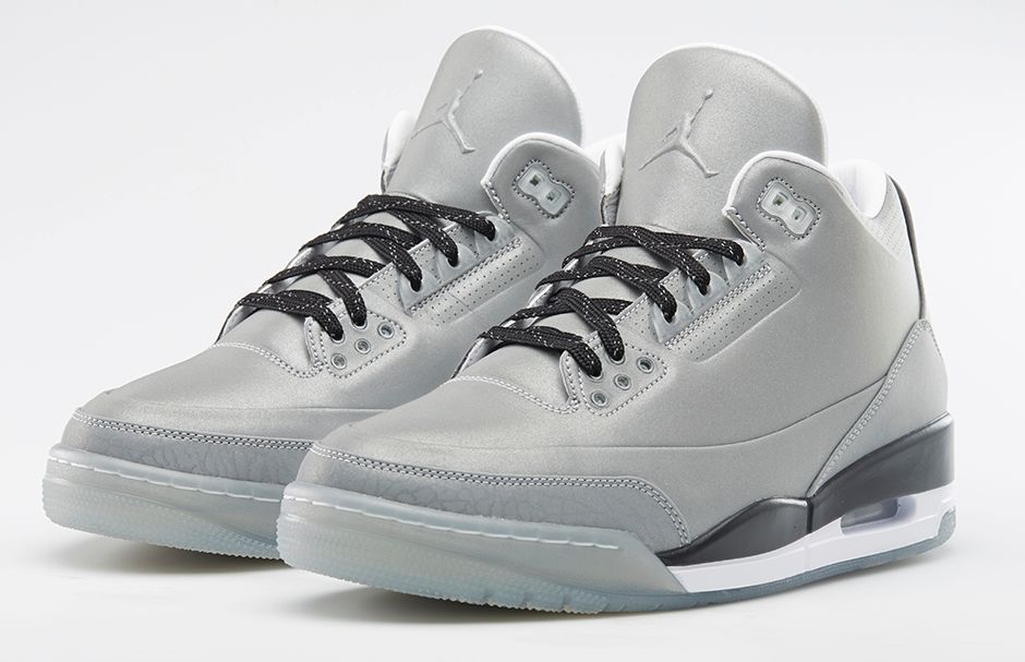 Air Jordan 3 5Lab3 Silver