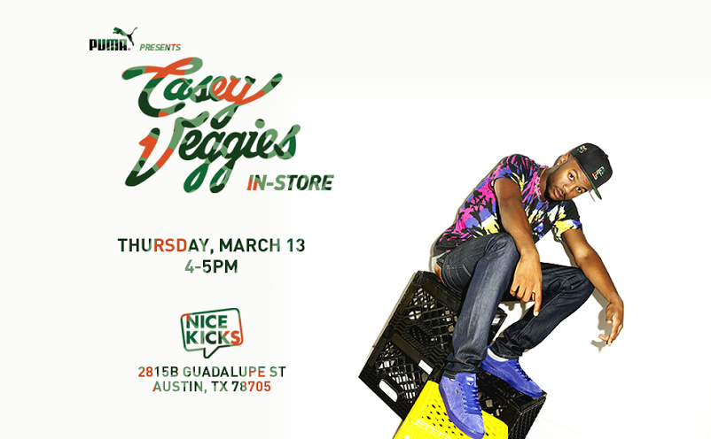 Casey Veggies Snkrs Day In-Store Event