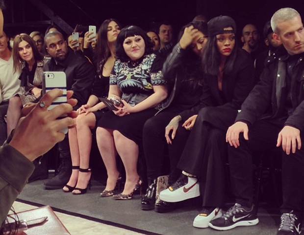 Rihanna Debuts Riccardo Tisci x Nike Air Force 1