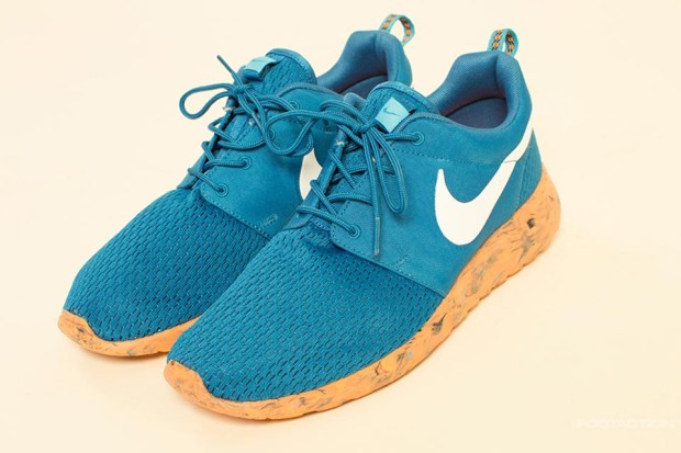 Nike Roshe Run Marble Blue Orange