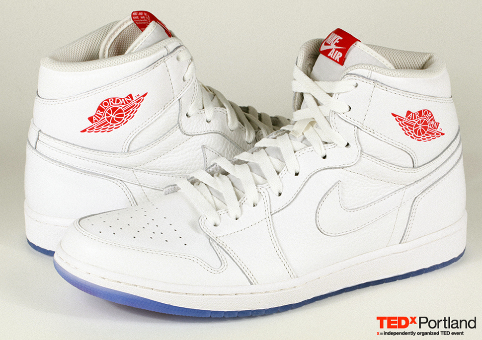 TEDxPortland x Air Jordan 1 Perfect Pack