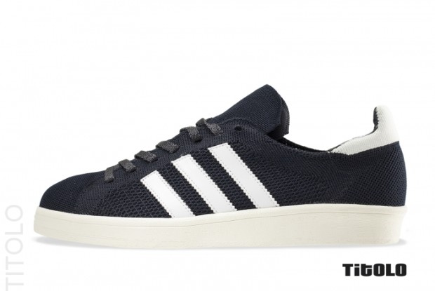 adidas Originals Campus 80s Primeknit Consortium Dark Navy Running White