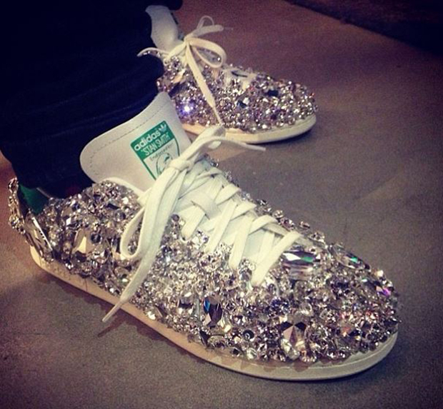 Swarovski x adidas Stan Smith Custom for Pharrell