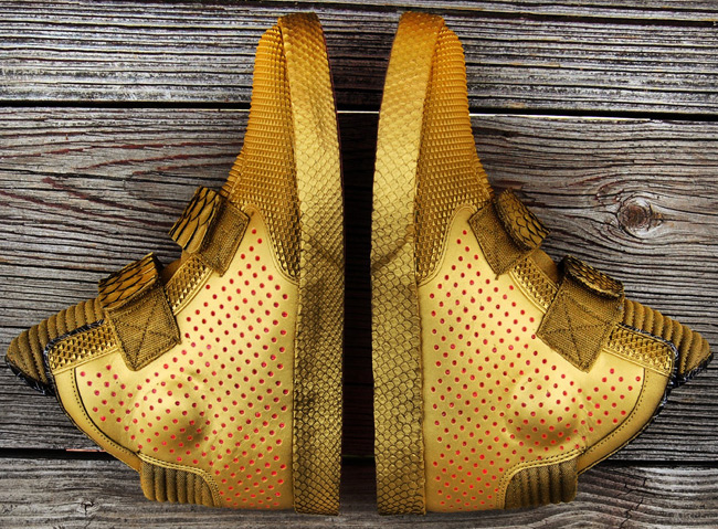 Nike Flystepper 2K3 Gold Stepper Custom