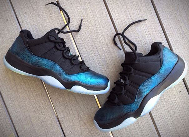 Air Jordan 11 Low Nightsnake Custom