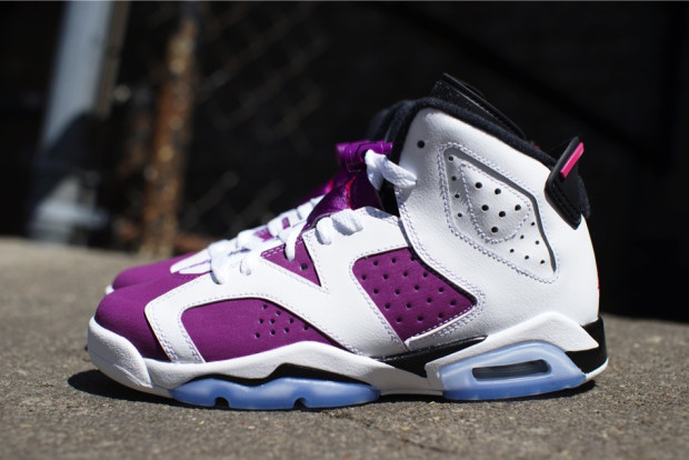 Air Jordan 6 Retro GS Vivid Pink Another Look