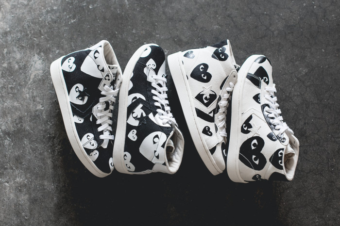 COMME des GARÇONS x Converse Pro Leather 2014 Collection