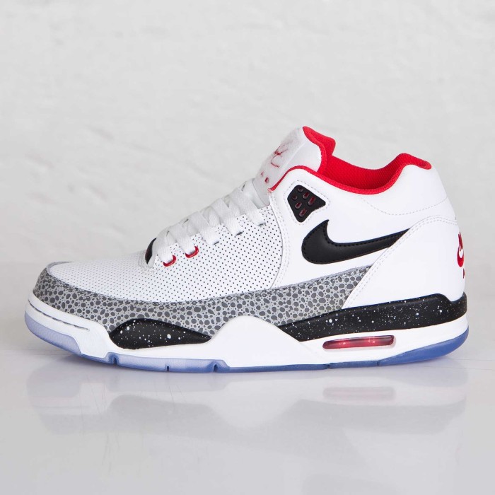 Nike Flight Squad QS White Black Chilling Red