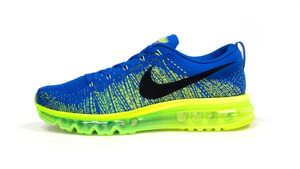 Nike Flyknit Air Max Blue Volt