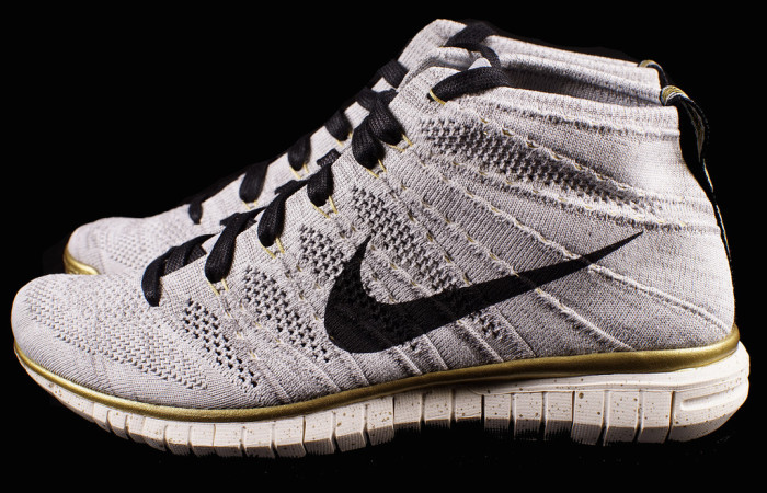 Nike Free Flyknit Chukka Gold Trophy