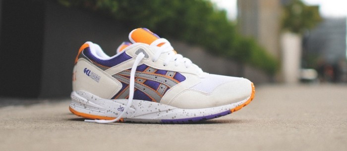 ASICS Gel Saga White Purple Orange