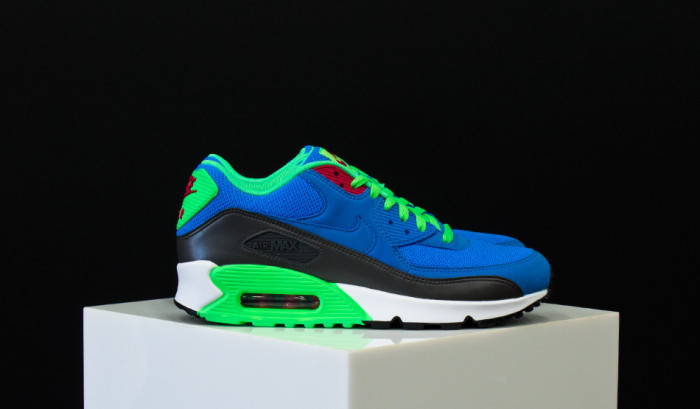 Nike Air Max 90 Essential Blue Green Black