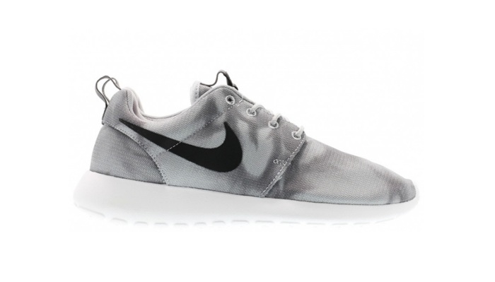 Nike Roshe Run Print Wolf Grey Black