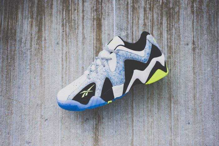 Reebok Kamikaze II Low White Neon Grey