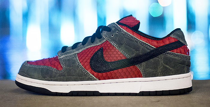 Supreme x Nike SB Dunk Low Python+Elephant+Ostrich Custom