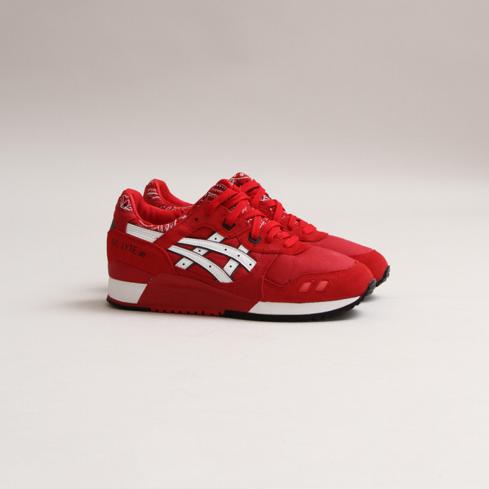 ASICS Gel Lyte III Red White