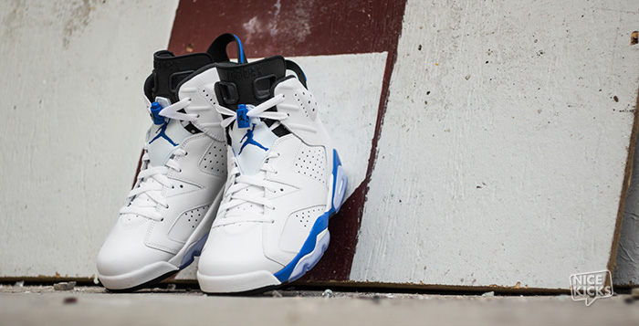 Air Jordan 6 Sport Blue