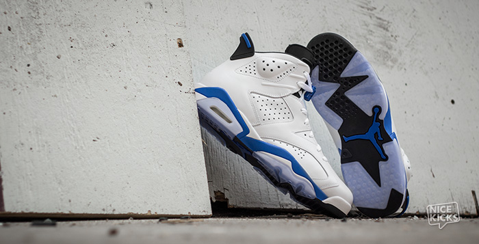 Air Jordan 6 Sport Blue