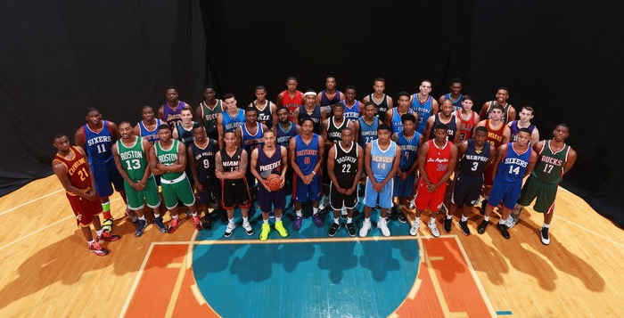 2014 NBA Rookie Photo Shoot