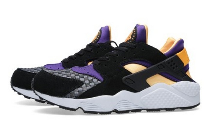 Nike Air Huarache Woven Black Atomic Mango